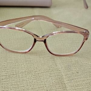 Elegant Pink Eyewear Frame +2.50